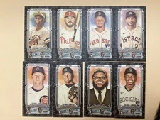 2025 Topps Allen & Ginter - BLACK BORDER MINI PARALLELS - Card #s 1-350 - U Pick