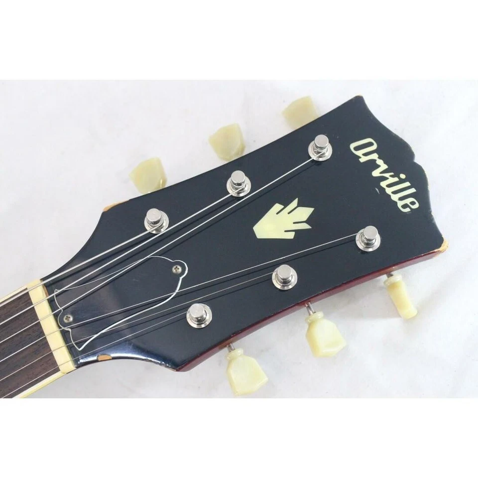 Guitarra Eléctrica [Orville] de Gibson SG-65 Roja Hecha en Japón Usada de Japón Foto 4 de 4