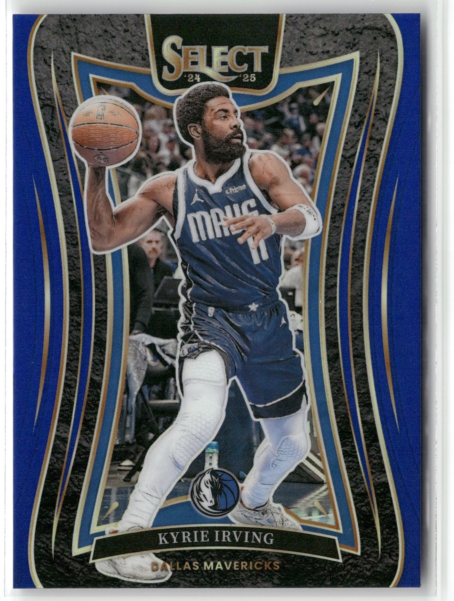 2024-25 Panini Select Kyrie Irving Blue Prizm Dallas Mavericks