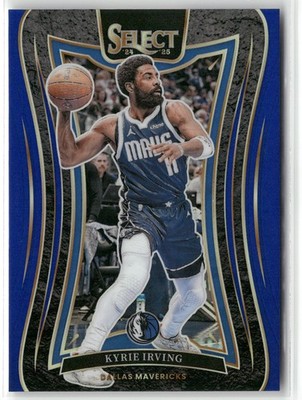 2024-25 Panini Select Kyrie Irving Blue Prizm Dallas Mavericks