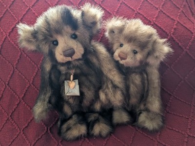 Rhabarber und Crumble limitierte Auflage Set von Charlie Bears