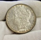 1884 US Morgan Silver Dollar $1 Nice AU