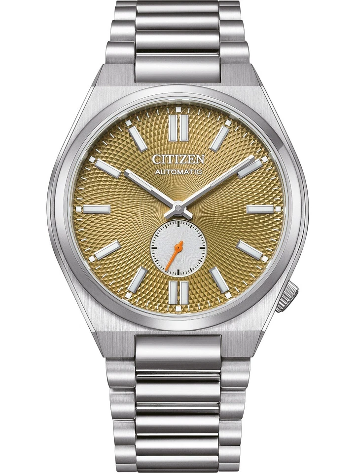 Montre Automatique Pour Homme Citizen NK5010-51X En Verre Saphir Vert Olive