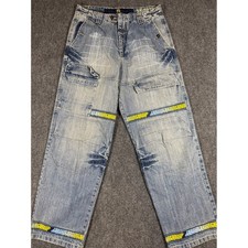 Marithe Francois Girbaud Jeans Mens Size 34x33 Shuttle Tape Baggy Vintage Y2K