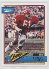 2018 Panini Classics Legends Curley Culp #139 HOF yf0