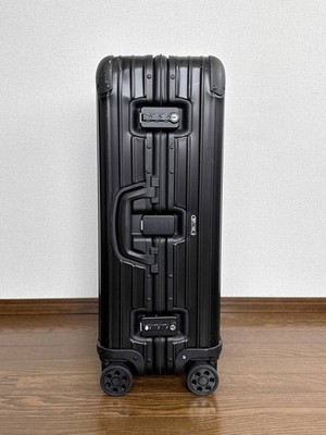 Rimowa Topas Stealth 63L Black 4-wheels Carry Case Suitcase 920.63