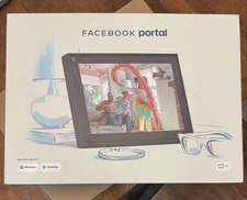 Facebook Portal Smart Video Calling 10” Touch Screen Display Black WD50JM