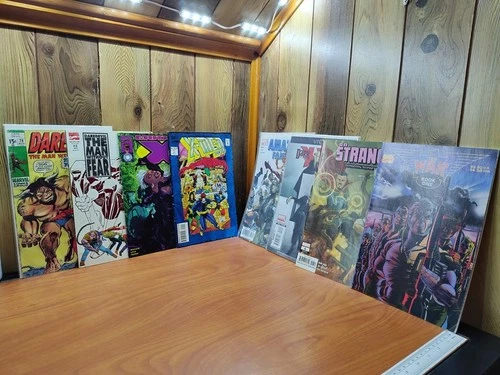 Lot of Vintage Marvel Graphic Comic Books (8) Daredevil X-Men Doctor Strange