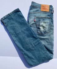 Levi  s 514 Straight Leg Jeans Mens W34 L34 Medium Wash Classic Denim