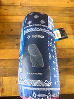 Helinox Bloncho Blue Red Bandanna Chair Blanket Poncho Camping Outdoor NEW