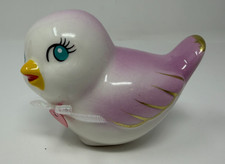 Valentine Easter Love Bird Ceramic Purple Tar...