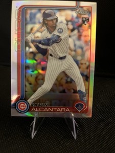 Kevin Alcantara [Refractor] #173 [Rookie] 2025 Topps Chrome