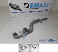 Imasaf Auspuff VorschalldäMpfer für Alfa 75+Giulitta+Alfetta 1.3+1.6 1975-1989