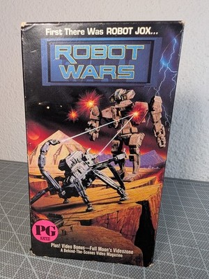 Robot Wars (1993) VHS Full Moon Mecha Sci-Fi Horror CULT Barbara Crampton