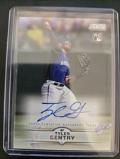 2025 Topps Stadium Club Tyler Gentry RC Auto On Card Royals SCBA-TG