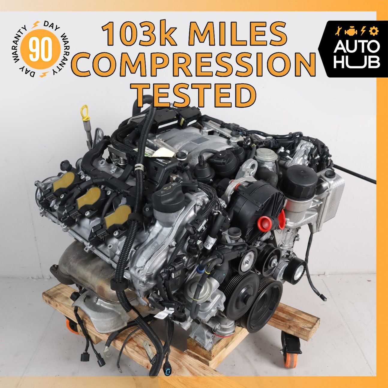 05-11 Mercedes W207 E350 SLK350 CLK350 RWD Engine Motor 3.5L V6 M272 OEM 103k