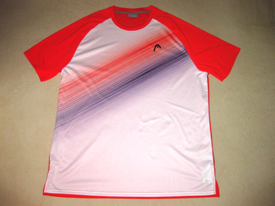 Head PERFORMANCE T-Shirt -  811453 - neu ohne Etikett - orange weiss
