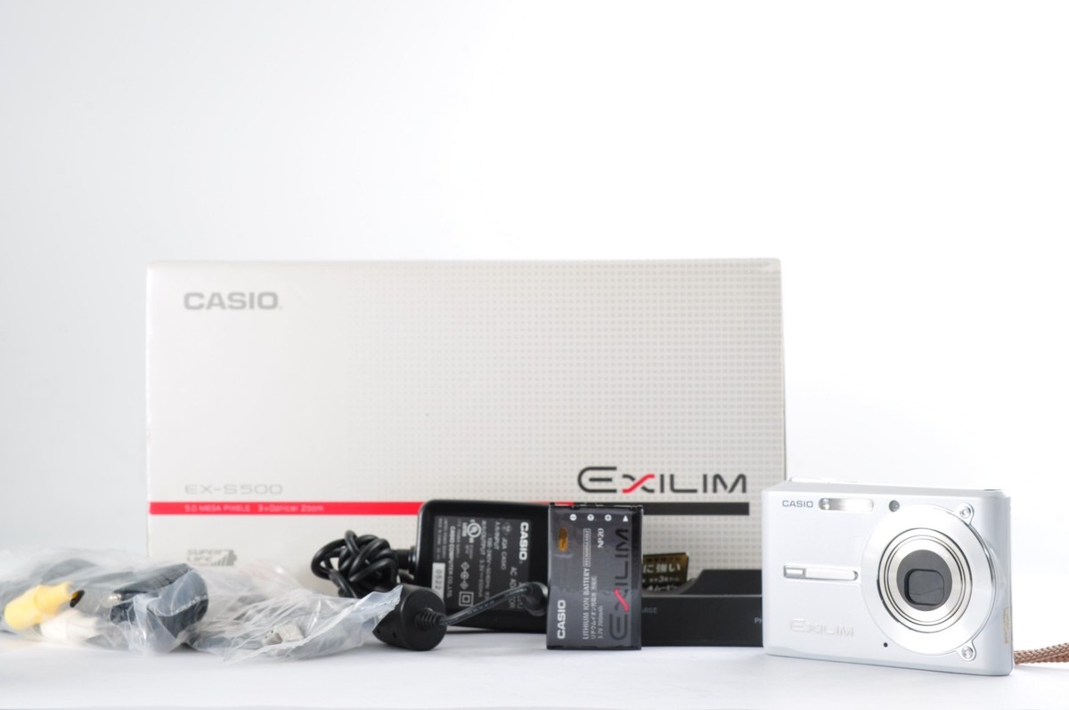 CASIO EXILIM EX−S500 Casio Exilim EX-S500 (white) review: Casio Exilim EX-S500