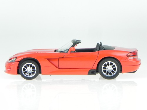Dodge Viper SRT-10 2003 rojo coche en miniatura 22445 Welly 1:24 - Imagen 4 de 7