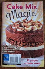 Favorite Brand Name Recipes Cake Mix Magic Cookbook Booklet No. 24 2011 RARE