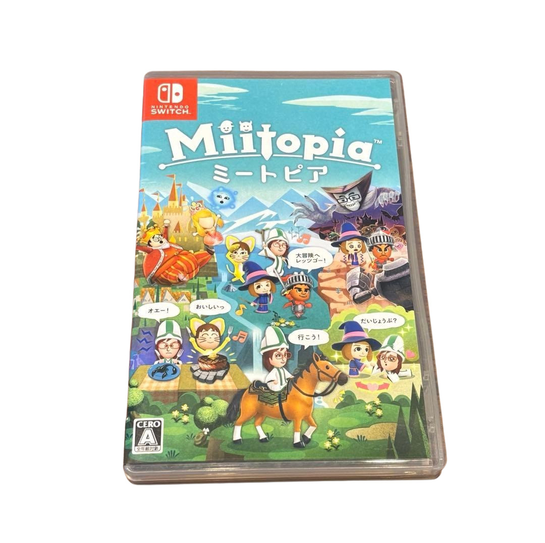 Miitopia Nintendo Switch Japanese Version Region Free English