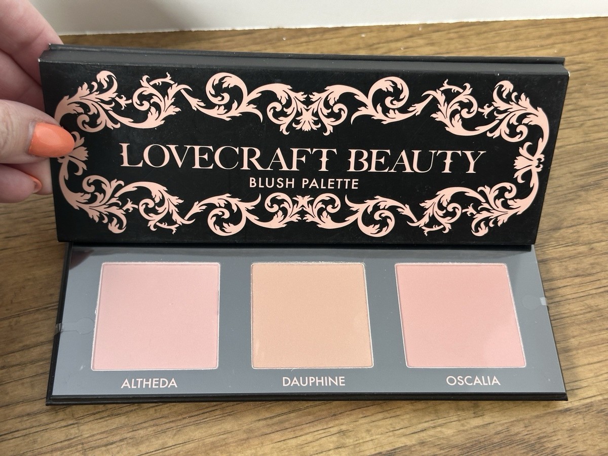 Lovecraft Beauty Blush Palette Altheda, Dauphine, Oscalia New in