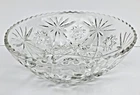 Anchor Hocking Glass EAPC Early American Prescut Star of David Large Bowl Vntg