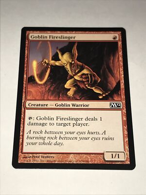Goblin Fireslinger Magic the Gathering Card ~ | eBay
