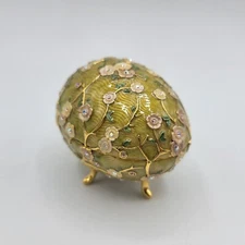 Vintage Joan Rivers Imperial Treasures  Limited Edition Bejeweled Faberge Egg 