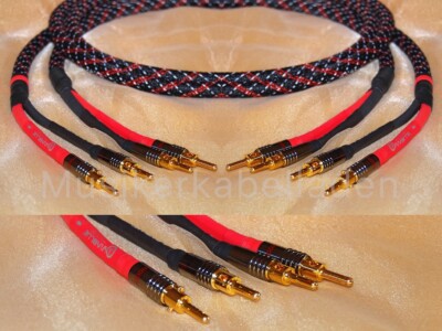 Sommercable Elephant SPM440 LS-Kabel Single-Wire, Bananas HI-BM08 - 2 x 3,0 m