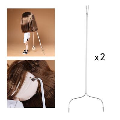 2 Stück Puppenständer Action Pose Iron Invisible Holder Racks Für Blythe