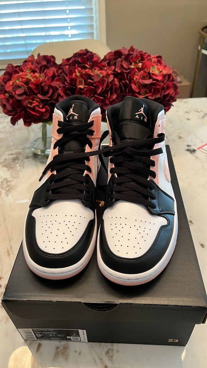 NIB Nike Air Jordan 1 Mid Arctic Orange Black Crimson Tint  display picture 1