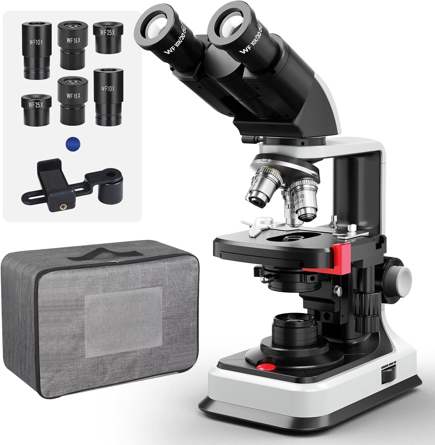 Oculaire Large Champ 30mm Oculaire Microscope Amscope WF10X/20 Large Champ  30mm - Grossissement 10x, Neuf (boîte Ouverte) Oculaire 10x Large Vue, image size:1465x1500