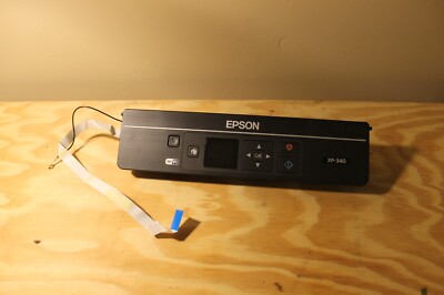 Epson Expression XP-340 Printer Front Control Panel Display Screen TESTED!