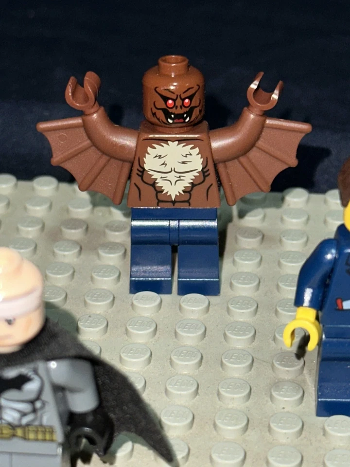 Lego Dc Batman Man bat Nightwing Scarecrow Bruce Wayne Super Heroes Minifigures - Image 3 of 4