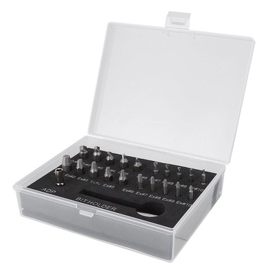 22Pcs Stripped Screw Extractor Drill Bit Set Beschädigte Gebrochene Schraub Neu