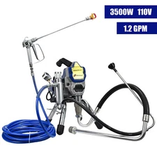 5HP High Pressure Airless Paint Sprayer 3500W High Efficient Power Painting 110V