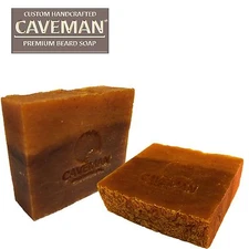 Handcrafted Caveman® Beard Oil Beard Shampoo Body Wash Custom Soap Bay Rum