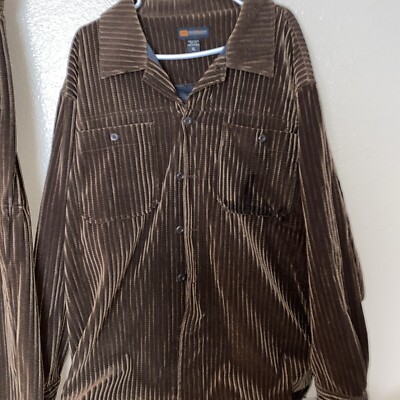 GOD BODY 90’s blouson hiphop b-boy GodBody Men's Brown Suit Flocked Sz XL 90s Hip Hop Streetwear