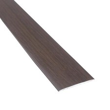 SELF-ADHESIVE WOOD EFFECT ALUMINIUM FLOOR BAR EDGE TRIM THRESHOLD PROFILE 930x35