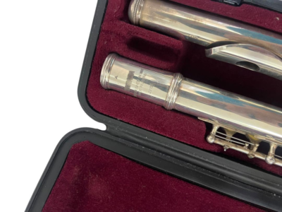 Yamaha Flute YFL-221SII Student Flute Silver Plated Tested with
