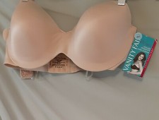 Vanity Fair Bra Beige 40C Underwire Padded Convertible Style 74202