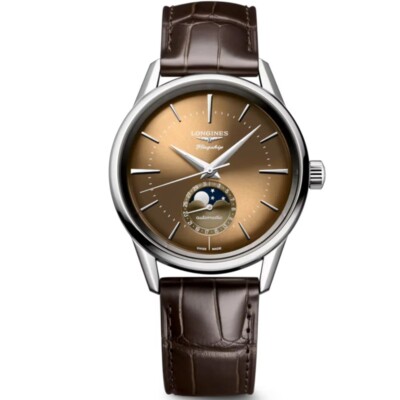 New Longines Flagship Heritage Moonphase 38.5mm Men's Watch L48154622