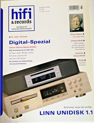 HiFi & Records 3/2004 Linn Unidisk 1.1 Marantz SA 8400 Crimson 610/630