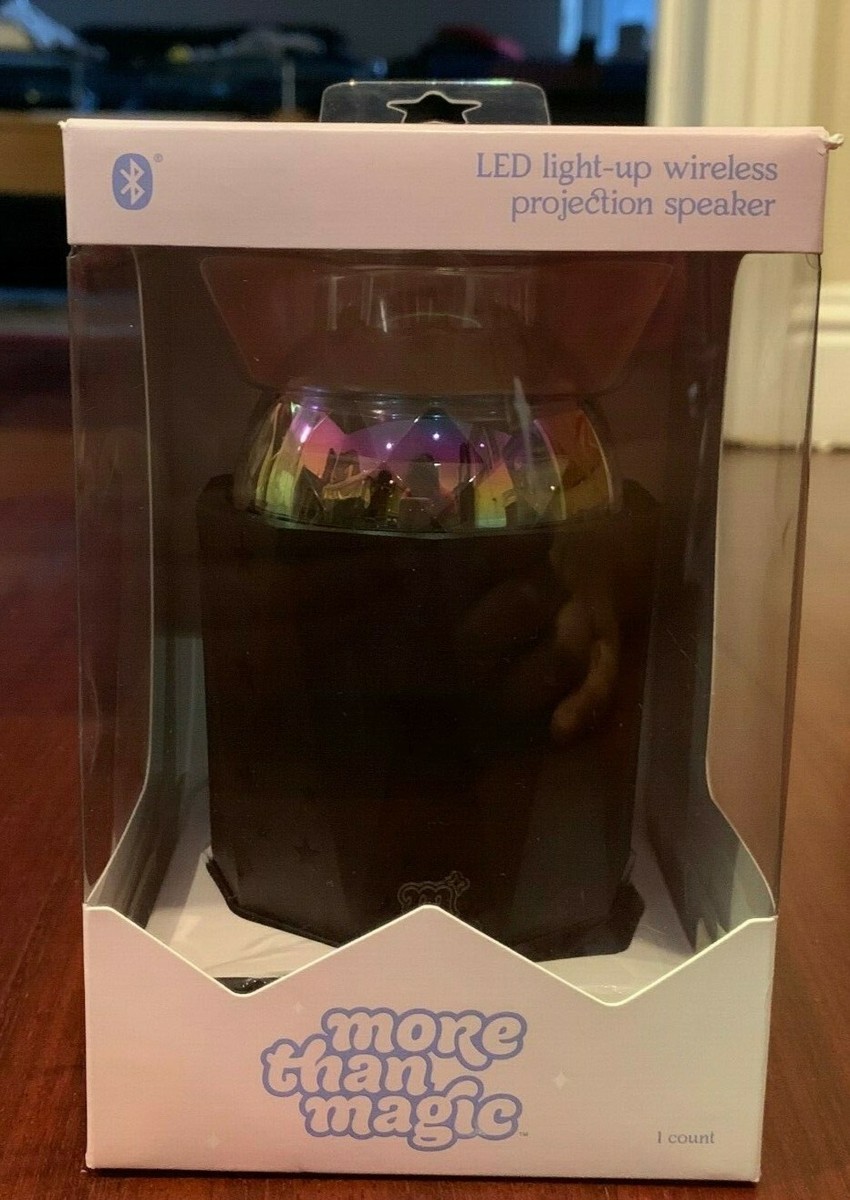 More Than Magic LED Light-up Wireless Bluetooth Projection Speaker