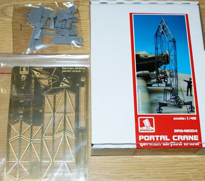 German airfield portal crane (resin kit) in 1/48 von Brengun