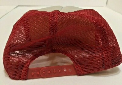 【Budweiser】 80s mesh cap Budweiser Beer Vintage 80's Stylish Trucker Hat Mesh Snapback Cap