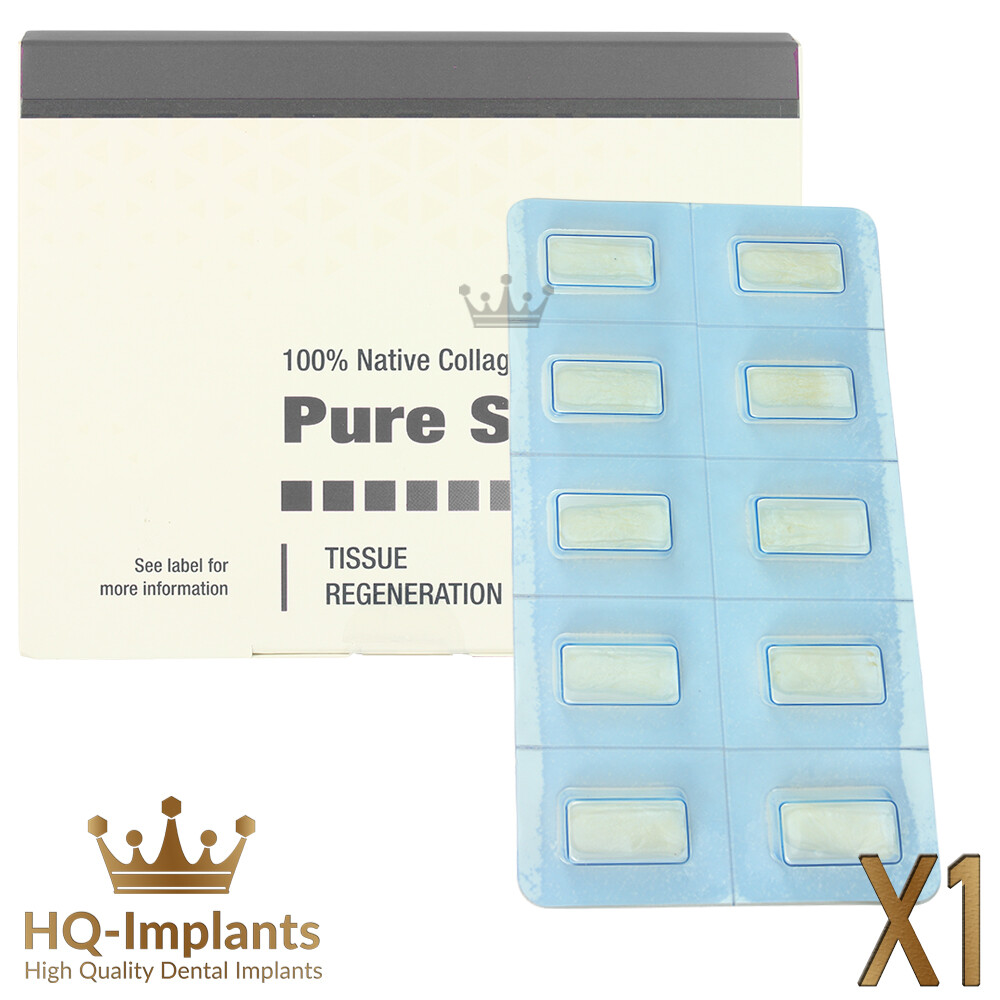 Pure Sponge Collagen Plug Dental Wound Dressings Teeth Extract Sterile