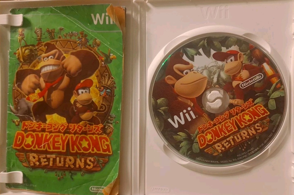Donkey Kong Returns [Japan Import] [並行輸入品] Donkey Kong Returns (Japanese, region lock) Nintendo Wii