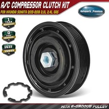 A/C AC Compressor Clutch Kit for Hyundai Sonata 2015 2016-2018 L4 2.0L 2.4L GAS